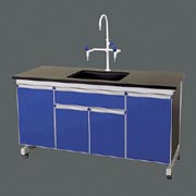 鋼木洗滌臺            編號：GMXDC-001